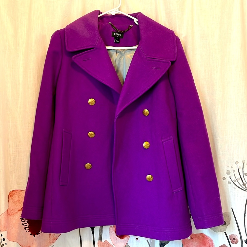 J. Crew peacoat